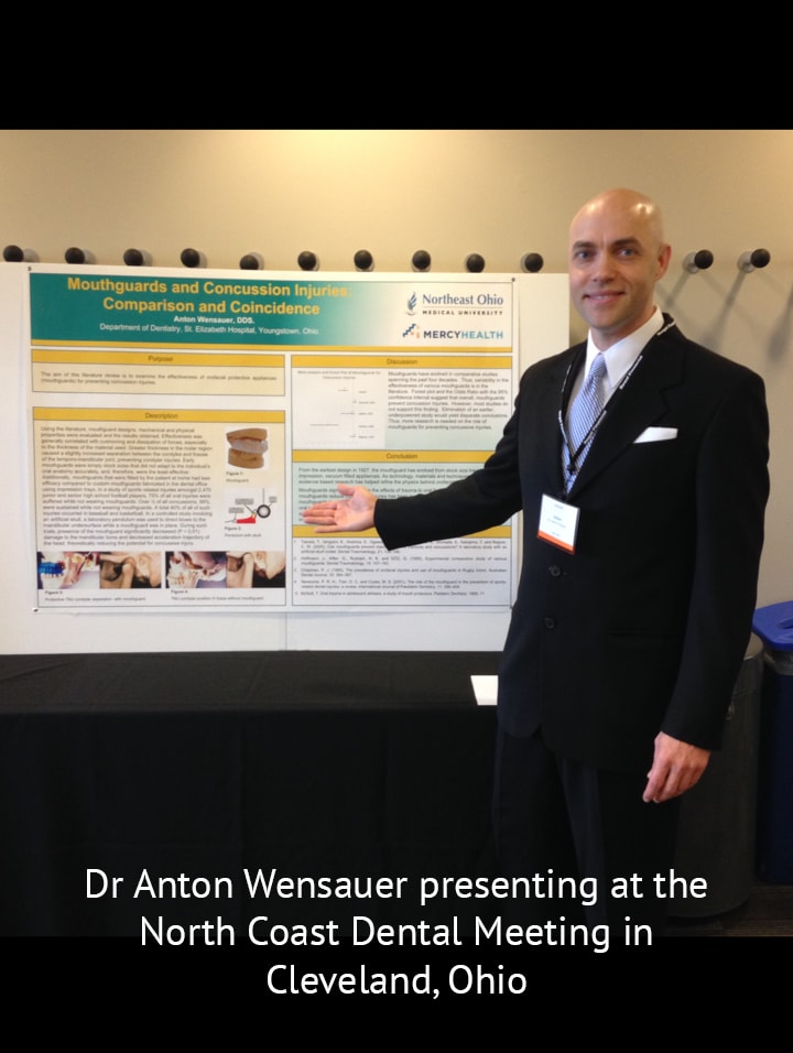 Dr Anton Wensauer presenting at the North Coast Dental Meeting in Cleveland, Ohio